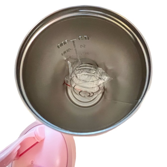 NEW Truvani Stainless Steel Shaker Cup in Metallic Pink. - Picture 5 of 6